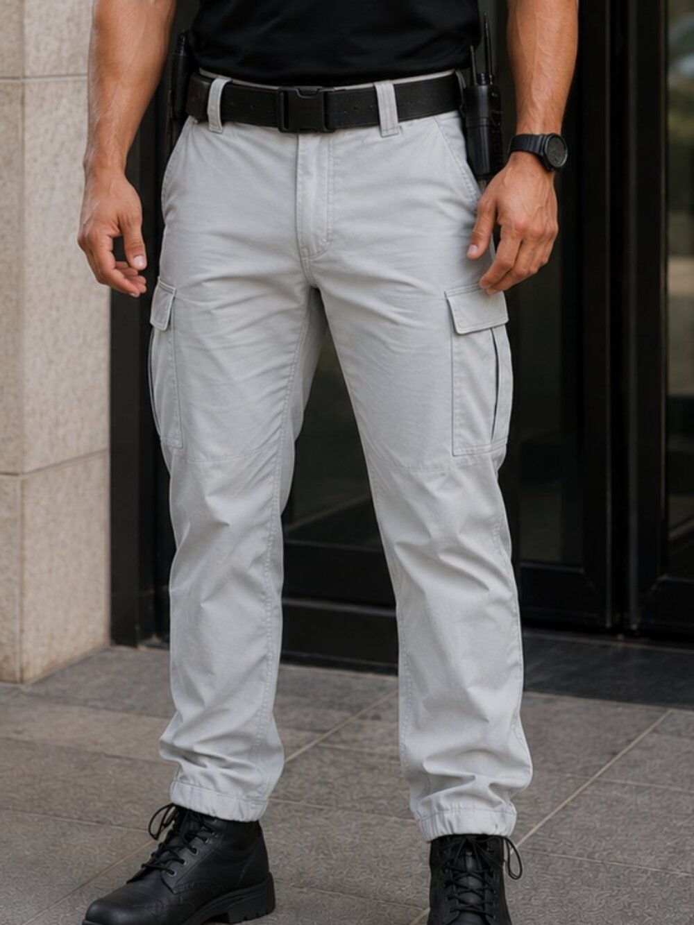 Sz XL Unisex Combat Trousers BY Propper Tan Beige Long Pants Cargo Pockets